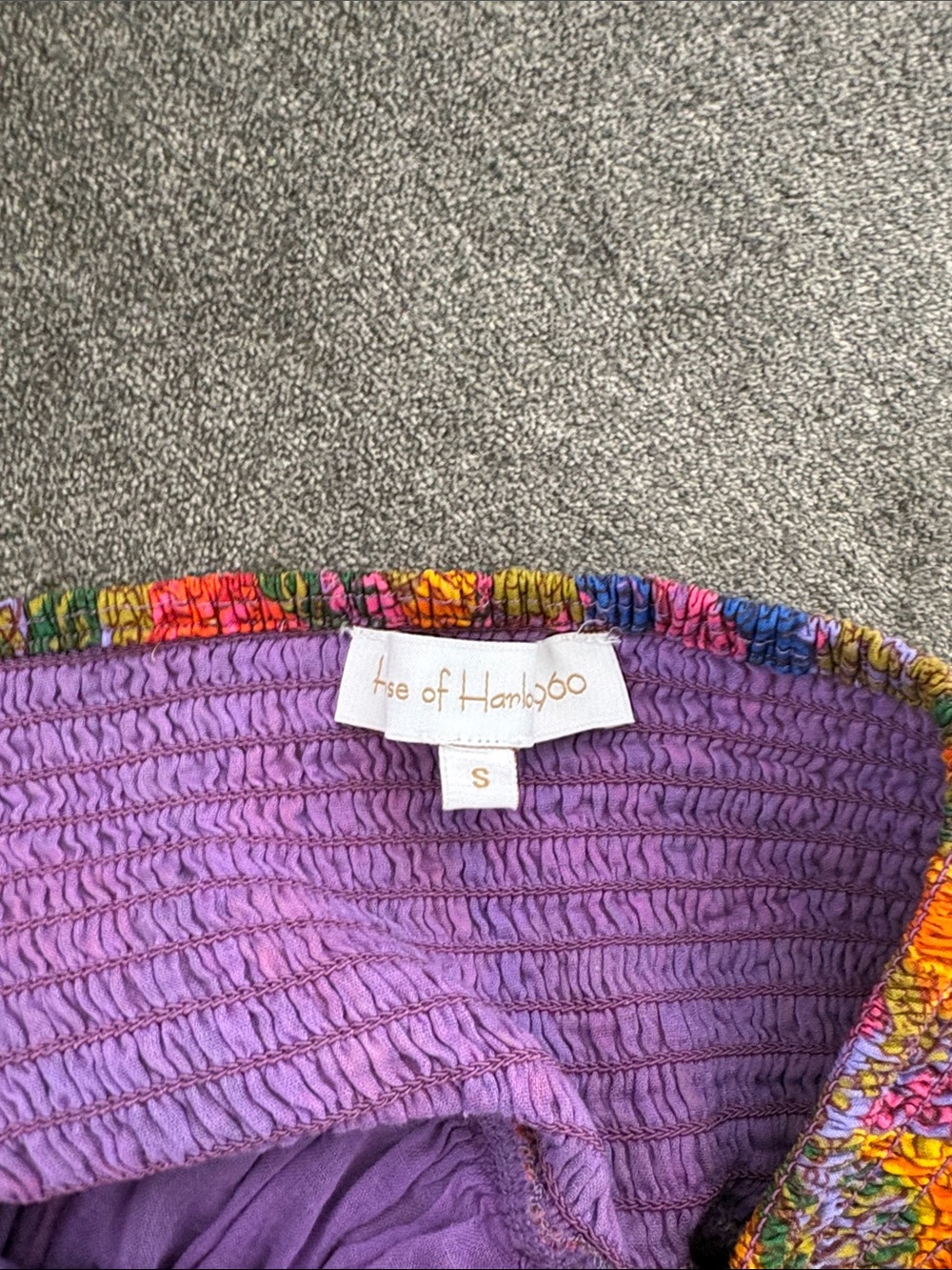 House of Harlow 1960 Multicolor Paisley Midi Dress - Picture 3 of 3